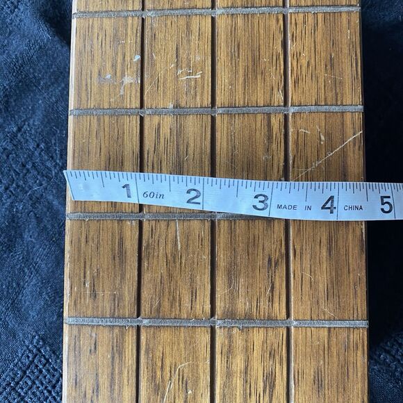 Vintage 70’s Wooden Trinket Jewelry Box. Corduroy Lining. Hinged Lid. 8” x 5” - Picture 12 of 13